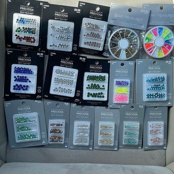 Crystals by Preciosa Giant Bundle (16 sets) - Picture 1 of 7